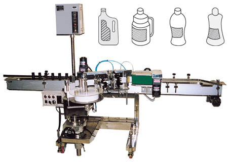 Side And Around Labeling System SJC-3000 Made in Korea